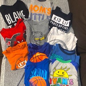 Lot of 4T shirts